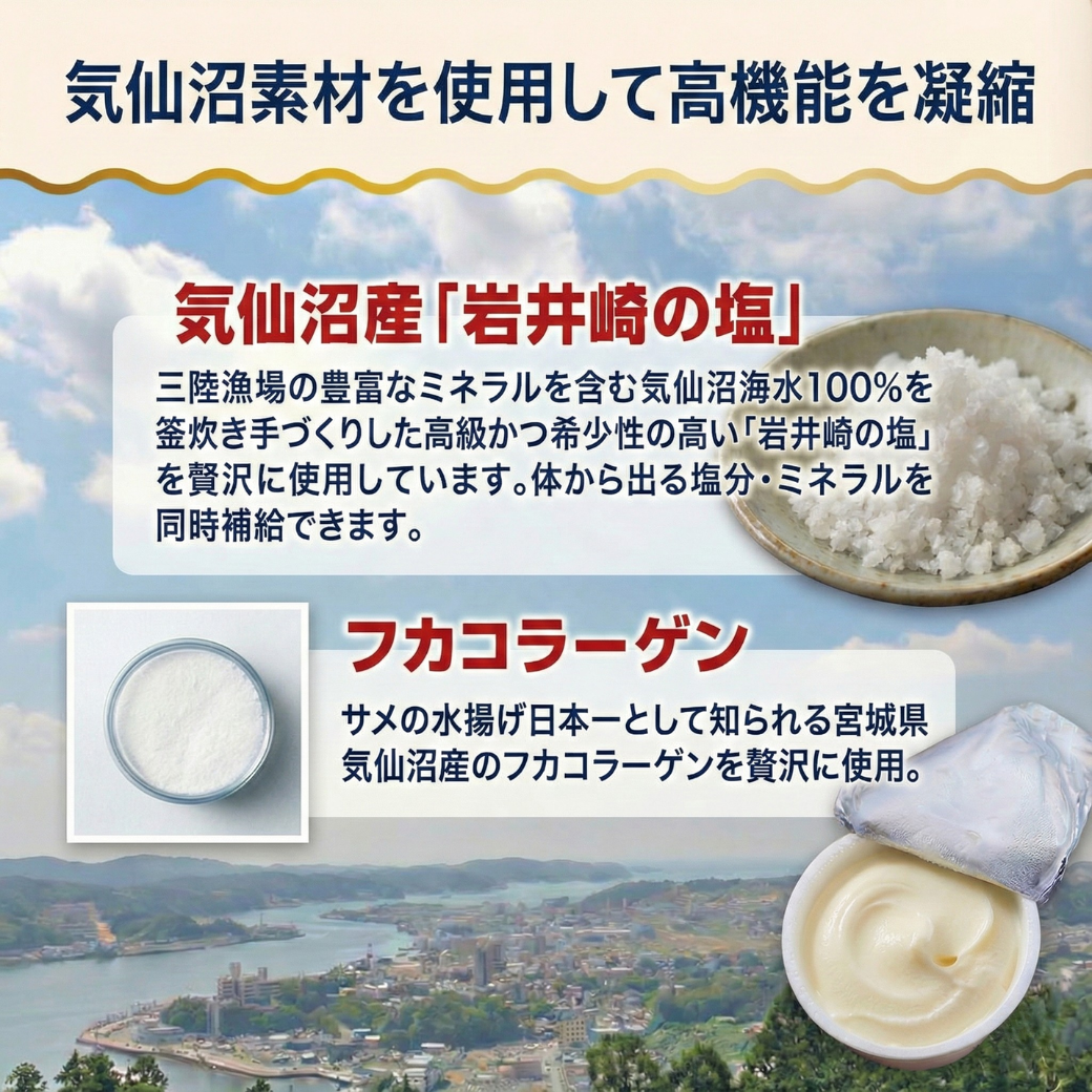 KGGプロテインアイス「あいすたんぱっくん」しおみるく味 たんぱく質17g 塩ミルク 濃厚 フカコラーゲン 国産